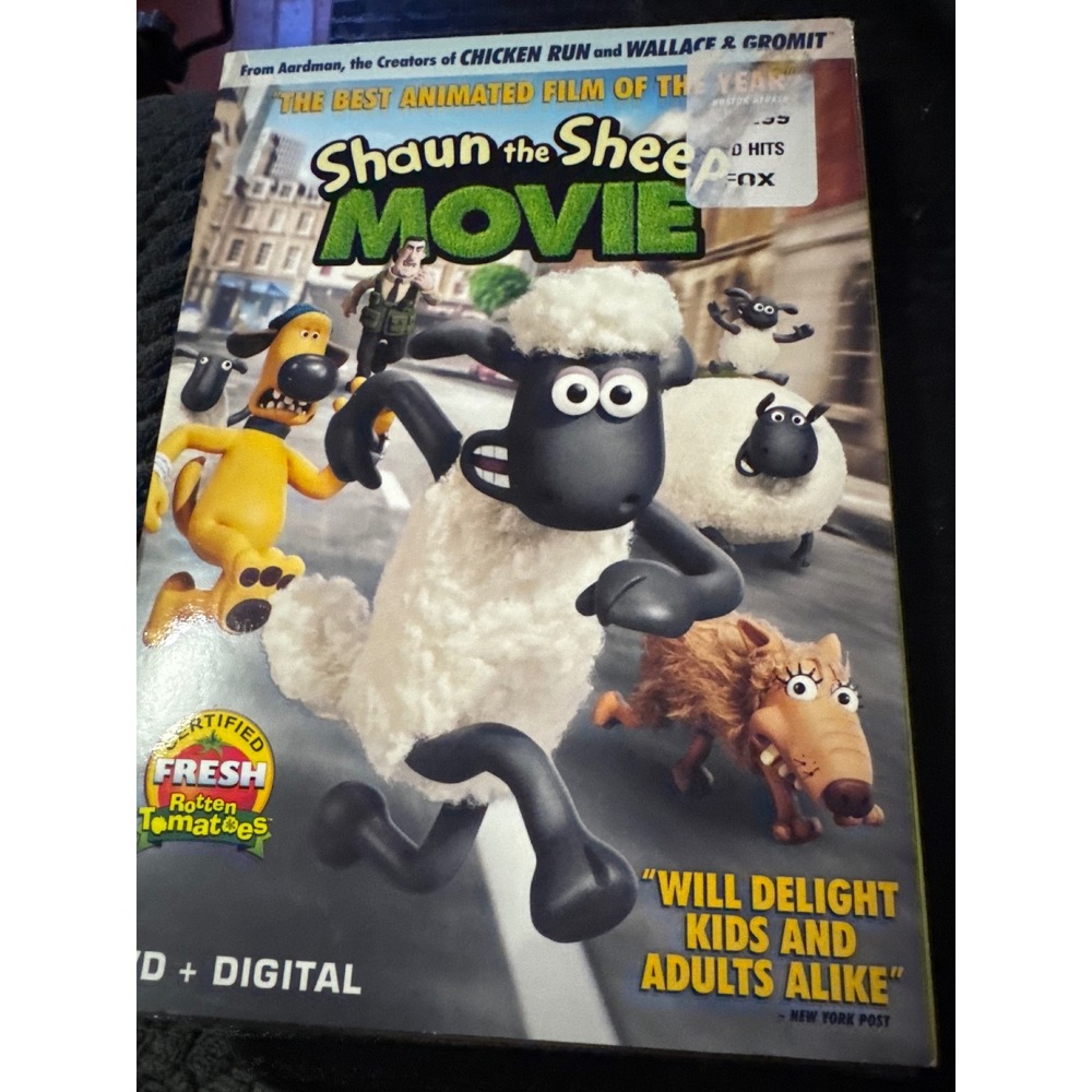 Aardman Shaun the Sheep Movie DVD Kids Multi Excellent Animated Family Film